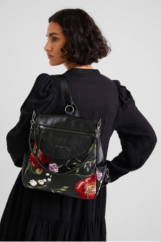 Mochila Nueva Desigual Bordada Niagara