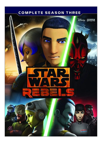 Star Wars Rebels Temporada 3 Tres Importada Serie Dvd