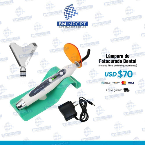 Imagen 1 de 1 de Lamparas De Fotocurado + Fibra De Blanqueamiento Dental