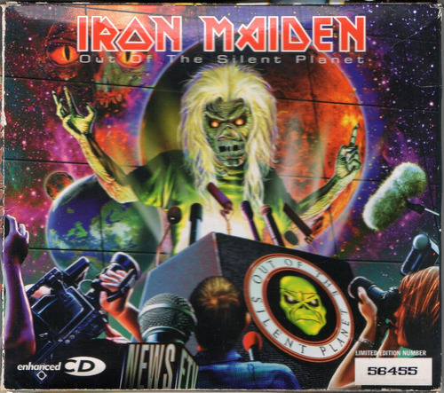 Iron Maiden Out Of The Silent Planet Single Cd 4 Tracks Digi