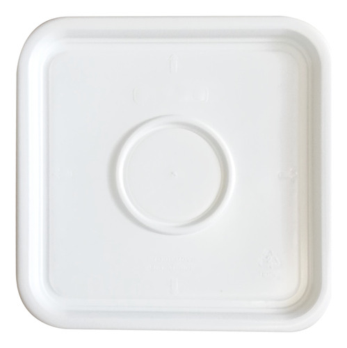 Cubeta Cuadrada De 16 Lt - Bentomex- Con Asa Y Tapa