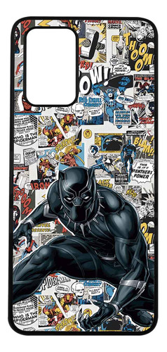 Funda Protector Case Para Oppo Reno 6 Lite Black Panther