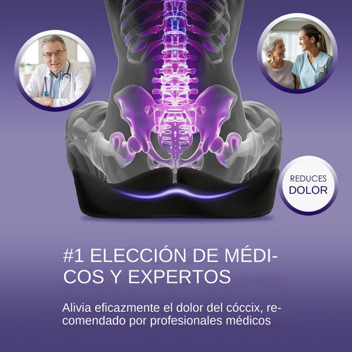 Cojín De Espuma Viscoelástica Para Asiento De Coche