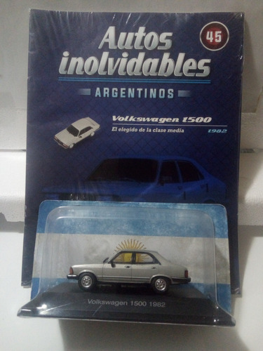  Autos Inolvidables Volkswagen 1500 (1982 )  Salvat N°45