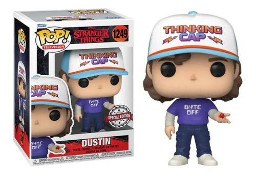 Pop! Funko Dustin Thinking Cap #1249 | Stranger Things