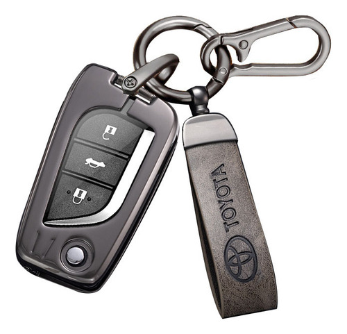 Funda Zinc Llave Toyota Tipo Navaja Hilux Rav4 Cruiser Yaris