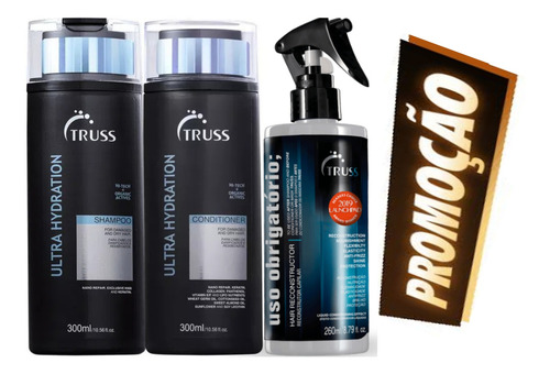 Truss Ultra Hydration Shampoo E Cond 300ml+uso Obrigatório