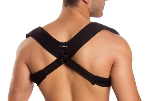 Soporte De Clavícula Neoprene Corrector Postural Ajustable