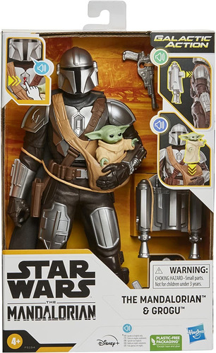 Star Wars Galactic Action The Mandalorian Grogu - Figuras D