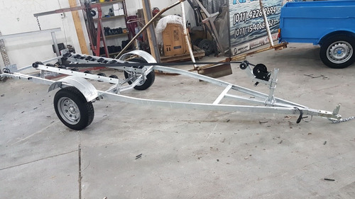 Imagen 7 de 19 de Trailer Homologado Para Moto De Agua Con Rolos. Galvanizado