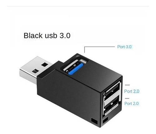 Extensor De Adaptador Usb 3.0, Mini Disco U Disk Car De 3 Pu