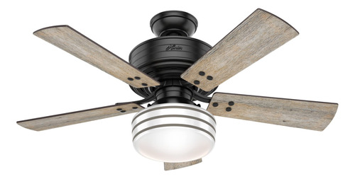 Hunter Fan Company,  Ventilador De Techo Negro Mate Con Lla.