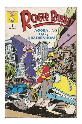 Hq Roger Rabbit Nº ( Em Quadrinhos ) - Metido Em Encrencas