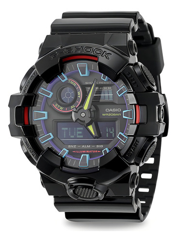 Reloj Casio G-Shock GA-700RGB-1adr para hombre