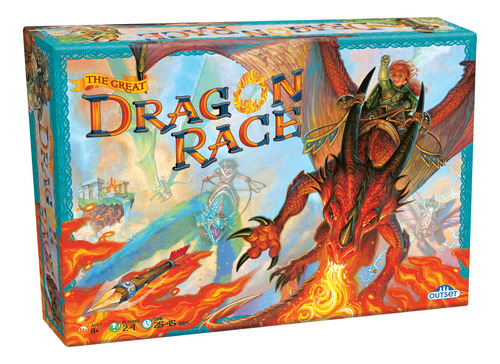 Great Dragon Race - Juego De Mesa De Fantasía, Medios De C.