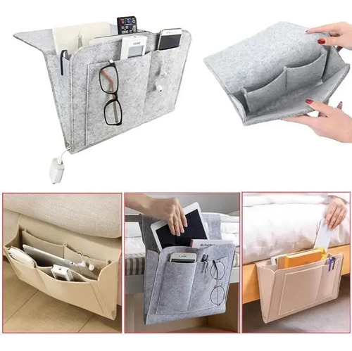 Bolsa De Almacenamiento Para Colgar Junto A La Cama, Bolsa P