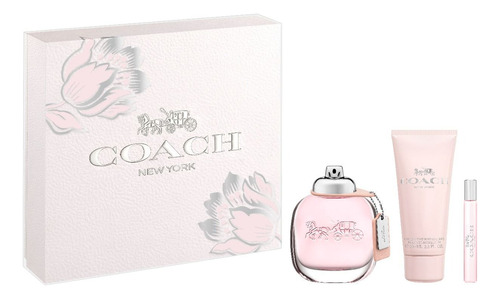 Perfume Coach Woman Cofre Edt *90 Ml + Bl + Travel