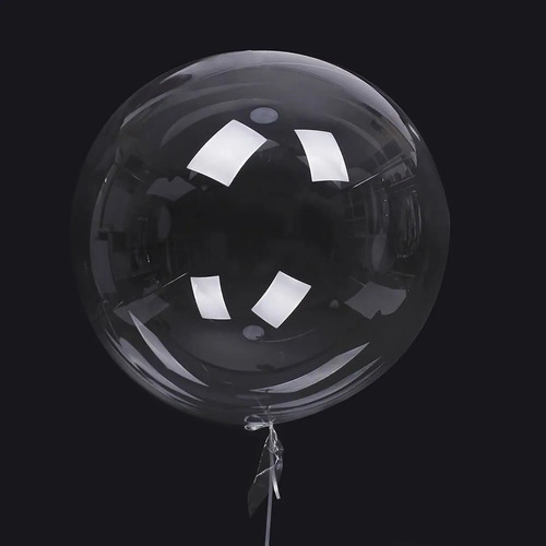 20 Unidades Balão Bubble Atacado - 45 Cm - Festas 