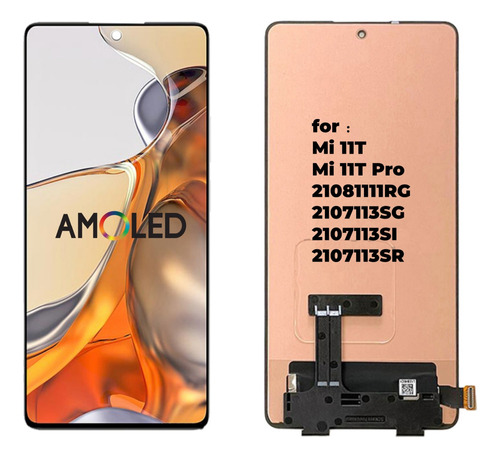 Pantalla Táctil Lcd Display Amoled Para Xiaomi 11t / 11t Pro