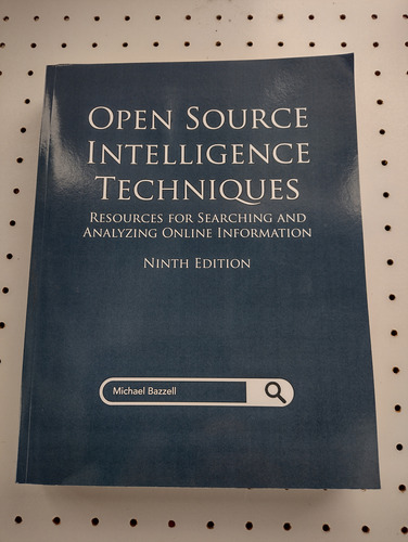 Livro Osint Open Source Intelligence Inteligência De Fontes Abertas Michael Bazzell