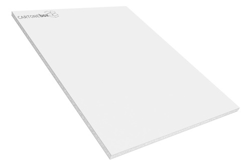 Placa Foam Board Branco Maquete 23,5x15 Cm 5mm 15x23,5
