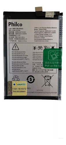 Flex Carga Bateria Philco Hit Max Pcs02 Phb-pce06 F-grátis