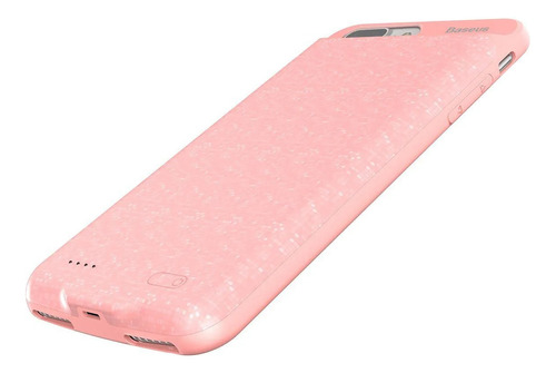Capa Carregadora Baseus Plaid Para iPhone 7/8 Plus 3650mah