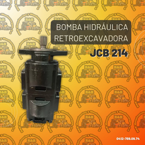 Bomba Hidráulica Retroexcavadora Jcb 214