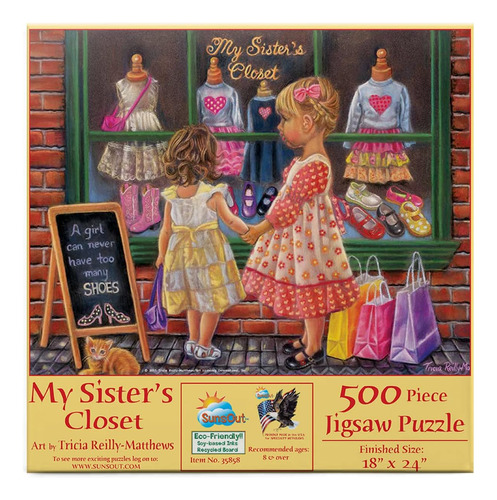 Sunsout Inc - My Sisters Closet - Rompecabezas De 500 Piezas