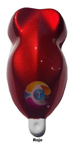 Imagen 7 de 9 de Pintura Candy Bicapa X 1 Lt. Rojo