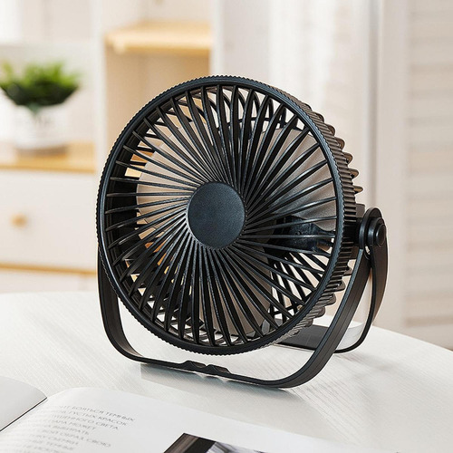 Ventilador Personal Pequeño, Ventilador De Escritorio Negro