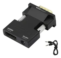Comprar Convertidor Hdmi Input A Vga Output Con Cable Auxiliar