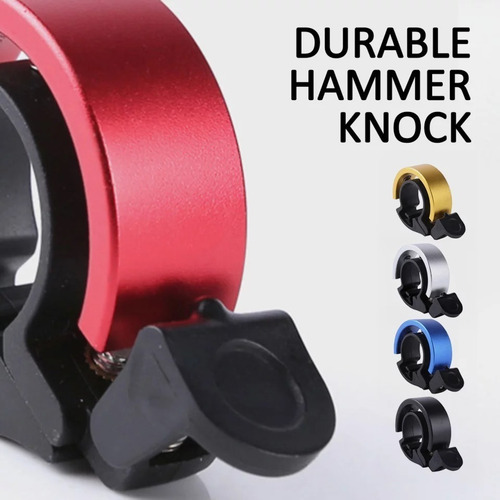 Imagen 7 de 8 de Timbre Para Bicicleta De Aluminio - Original Marca Niconico