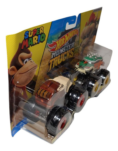 Hotwheels Monster Trucks Donkey Kong Vs Bowser