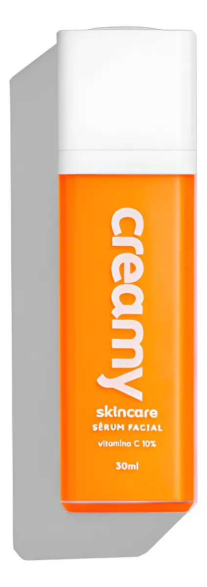 Creamy Skincare Vitamina C 30ml | Sérum Facial, Vitamina C 10%, Aumenta Firmeza  da Pele, Previne Rugas Finas, Clareador de Manchas | Todos os Tipos de Pele