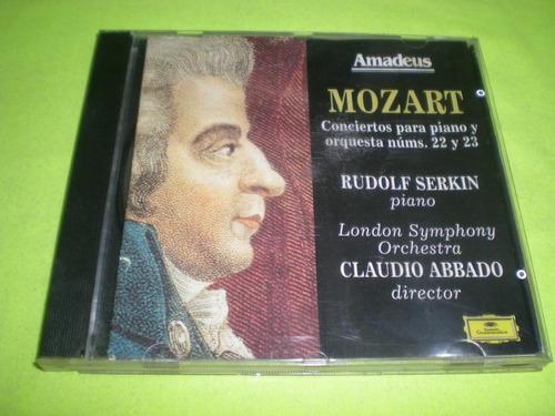Mozart / Conciertos Para Piano Y Orquesta - 22 Y 23  Aleman
