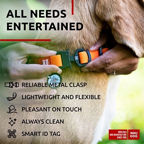 Collar Perro Impermeable Waudog - Ajustable Para Perros