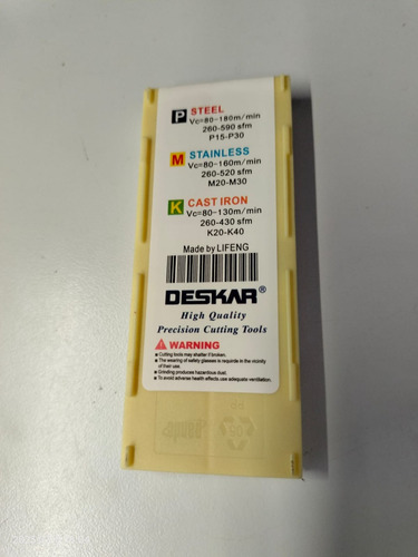 Insertos Deskar Wcmt050308-sf 10pz