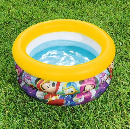 Piscina Inflável redondo Bestway Disney's Mickey and the Roadster Racers 91018 38L multicolor