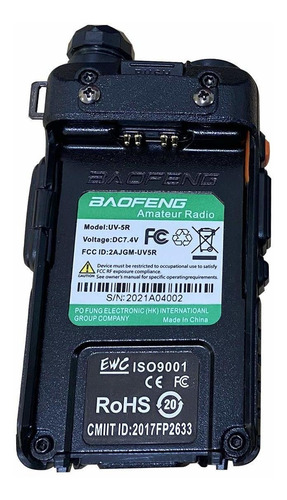 Baofeng Uv5r Radio De Dos Vías De Alta Potencia Radio ...