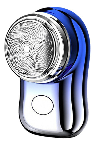 Mini Barbeador Elétrico Para Depilação Gradiente Azul