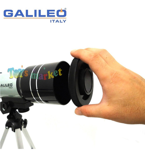 Telescopio Galileo Refractor 400x70 300x Tripode + Bolso