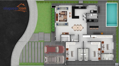 Imagem 3 de 3 de Casa À Venda, 166 M² Por R$ 850.000,00 - Condomínio Terras Do Vale - Caçapava/sp - Ca3844