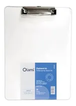 Comprar Tabla Porta Block Clipboard A4 Olami Plastico Color Transparente