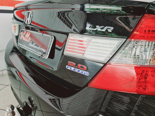 Imagem 6 de 15 de Honda Civic Lxr 2.0 Automático Completo Com Gnv