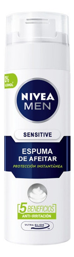 Espuma De Afeitar Nivea Men Sensitive 200 Ml