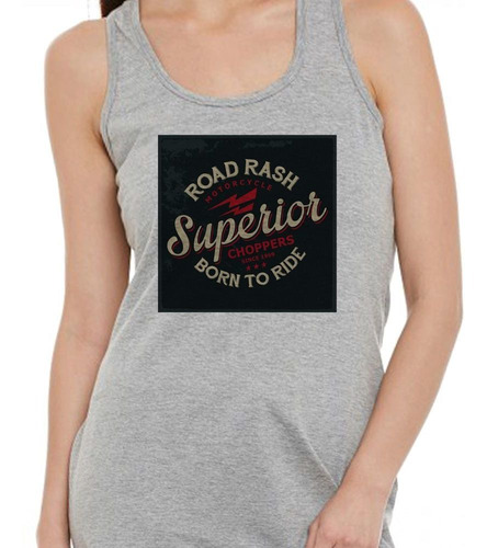 Musculosa Motorcycle Choppers Superior Born To Ride