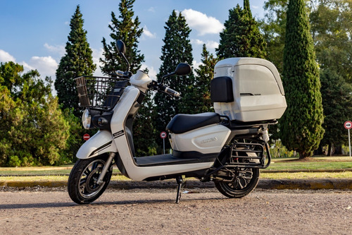 Imagen 1 de 16 de Moto Electrica / Sunra Caguu / Bateria Litio Extraible / G