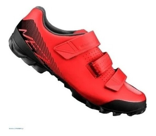 Imagen 1 de 3 de Zapatillas Ciclismo Mtb - Shimano Me200 Rojo