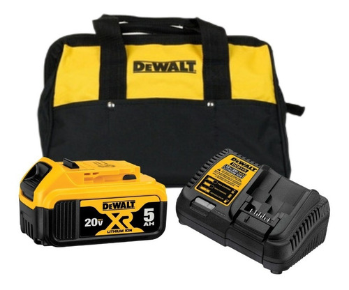Cargador Rápido Dewalt Dcb115/batería Xr 5ah/bolso Dewalt